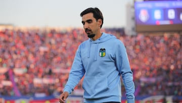 Futbol, Universidad de Chile vs Ohiggins.
Fecha 13, Liga de Primera 2025.
El entrenador de Ohiggins Francisco Meneghini es fotografiado contra Universidad de Chile durante el partido de primera division disputado en el estadio Nacional en Santiago, Chile.
31/05/2025
Felipe Zanca/Photosport
Football, Universidad de Chile vs Ohiggins.
13st turn, 2025 First division league.
OhigginsÕs head coach Francisco Meneghini is pictured against Universidad de Chile during the first division match held at the Nacional stadium in Santiago, Chile.
31/05/2025
Felipe Zanca/Photosport