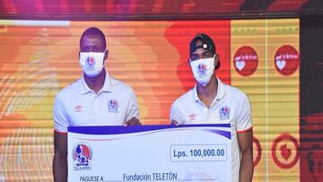 El campe&oacute;n de la Primera Divisi&oacute;n de Honduras aprovech&oacute; que todav&iacute;a no inicia el Apertura 2021 para realizar una donaci&oacute;n de 100 mil lempiras al Telet&oacute;n.