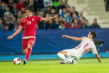 Sasa Lukiæ y Mikel Merino.