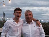 “Vine de vacaciones a Chile y me gustó mucho... Es un país muy lindo”