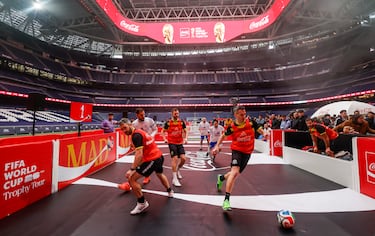 07/02/26 
EVENTO FIFA WORLD CUP 26 TROPHY TOUR COCACOLA SANTIAGO BERNABEU