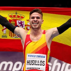 Husillos: "Me quedé roto, pero la descalificación fue justa"