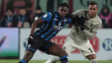 Duván Zapata, figura del Atalanta que busca un cupo a Champions League