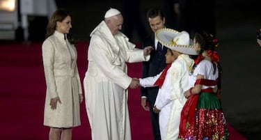 Así fue la única visita del papa Francisco en México