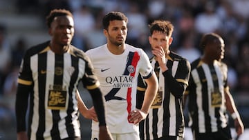 Soccer Football - Ligue 1 - Angers SCO v Paris St Germain - Stade Raymond Kopa, Angers, France - April 25, 2026 Paris St Germain's Goncalo Ramos REUTERS/Stephane Mahe