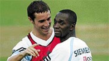 <b>REALIZÓ TRABAJO ESPECÍFICO</b> El regreso a los entrenamientos de Claude Makelele fue algo especial.