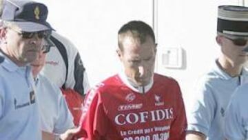 El italiano Moreni da positivo y es arrestado por la policía