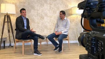 Un momento de la entrevista con Al Ghandour.