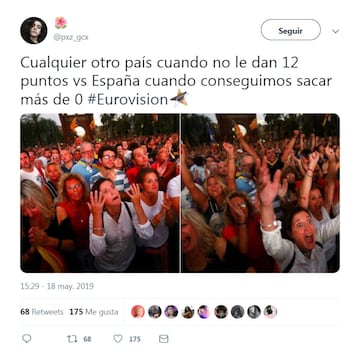 Los mejores memes de la gala de Eurovisión