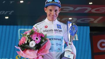 Supermán: de mejor joven en la Vuelta a tercero del Giro
