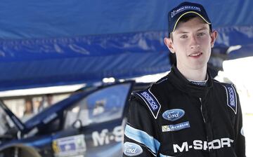 Elfyn Evans de la escudería M-Sport Ford WRT.