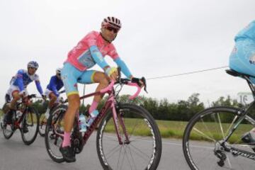 Vincenzo Nibali en la última etapa del Giro 2016.