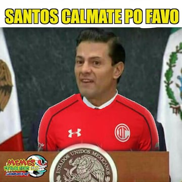 Los 26 mejores memes que dejó la final de ida entre Santos y Toluca