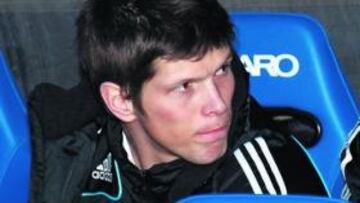 <b>NO SOPORTA MÁS SU SUPLENCIA. </b>Huntelaar no aguanta más la poca confianza de Juande Ramos.