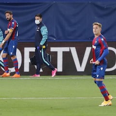 Morales sufre un esguince y tiene muy difícil jugar ante el Granada