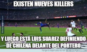 Los memes más divertidos del Barcelona-Sevilla