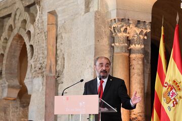 El presidente del Gobierno de Aragón, Javier Lambán.