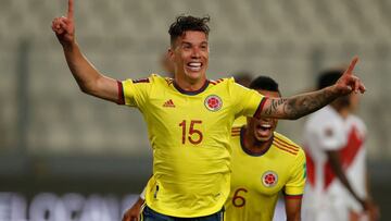 Matheus Uribe habl&oacute; sobre el triunfo de Colombia ante Per&uacute; en Lima.