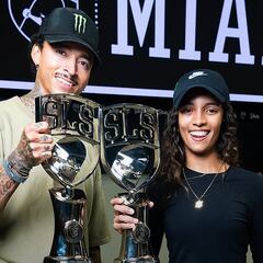 Nyjah Huston y Rayssa Leal agrandan sus leyendas en la Street League