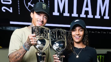 Nyjah Huston y Rayssa Leal - SLS Miami 2025