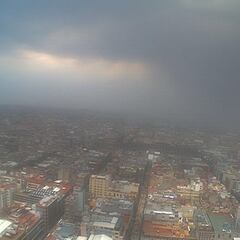 CDMX reporta intensa tolvanera