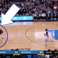 El momento de tensión de Doncic frente a Durant