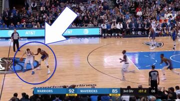 Antes de sus declaraciones, en la pista, pasó esto: el momentazo de Doncic frente a Durant