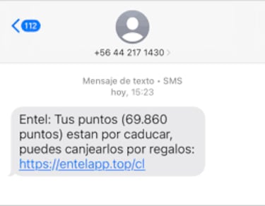 Alerta por nueva estafa en Chile mediante SMS y no hagas nunca esto: “Tus puntos están por caducar”