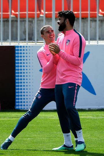 Diego Costa y Griezmann. 