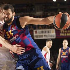 El Estrella Roja no puede con un Mirotic que da la victoria al Barça