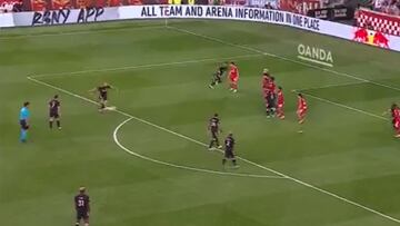 ¡Infernal zapatazo!: Higuaín vuelve loca a la MLS con este golazo