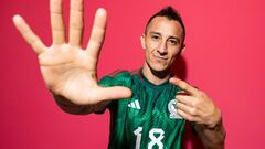 Andrés Guardado es uno de los pocos privilegiados que ha podido disputar cinco Mundiales.