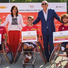 La RFET beca a Ochoa, Caverzaschi y De la Puente