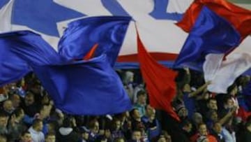 <b>VIAJE MASIVO. </b>Unos 5.000 seguidores del Rangers vienen a Valencia.