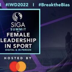 Katie Simmonds, SIGA Global COO at Female Leadership in Sport summit: “Be an agent of change”