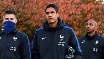 Varane, con Francia.