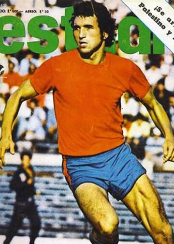 Otro argentino nacionalizado que no pudo anotar por la Roja. Spedaletti jugó cinco partidos entre 1975 y 1977.