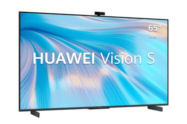 Huawei presenta su televisor Vision S con videocámara integrada