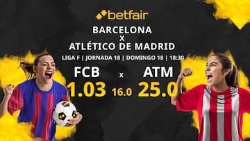 Barça Femenino vs. Atlético de Madrid Femenino: horario, TV, estadísticas, clasificación y pronósticos