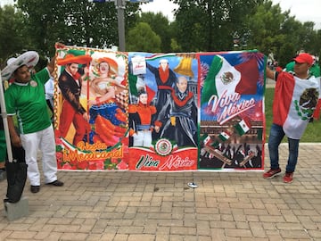 La afición llena de color el Nissan Stadium para el TeamUSA vs Tri