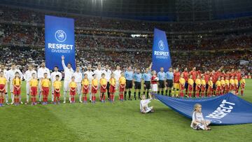 España y Portugal se enfrentaron por última vez el 27 de junio de 2012 en las semifinales de la Eurocopa, con empate a cero y pase por penaltis español.