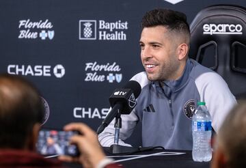 Inter Miami defender Jordi Alba was confident ahead of the 2024 MLS season.