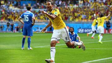 Abel jugó 3 partidos del torneo. Fue titular contra Grecia, Costa de Marfíl y Uruguay. Frente a los uruguayos tuvo un gran primer tiempo, asistiendo a James Rodríguez en el mejor gol del Mundial y del año 2014.