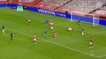 El tributo de James en forma de golazo de bandera a un estadio de leyenda como Old Trafford