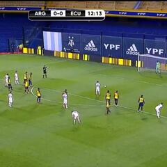 ¡Messi ya golea con Argentina! El capitán hizo el gol que abrió el partido para la selección