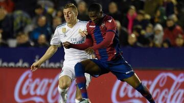 La crisis vuelve: Real Madrid empata con Levante