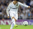Cristiano, a un gol de falta de Beckham y Roberto Carlos