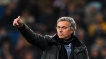 El t&eacute;cnico portugu&eacute;s del Real Madrid, Jos&eacute; Mourinho.