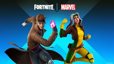 Fortnite x X-Men: skins Gambito y Pícara ya disponibles