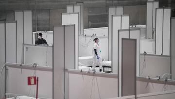 Lista de los hospitales de campa?a instalados en Espa?a